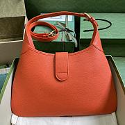 Gucci Aphrodite Medium Shoulder Bag Orange Size 39x38x2 cm - 2