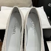 Chanel Ballet Flats G02819 White & Black - 2