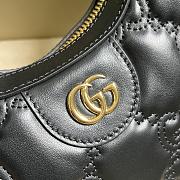 Gucci GG Matelassé Mini Bag 739736 Black Size 21x14x6 cm - 2