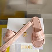 Dior Every-D Slide Pink Embossed Lambskin - 5