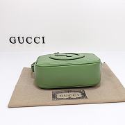Gucci Blondie Small Shoulder Bag Green Size 21x15.5x5 cm - 5