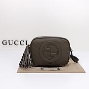 Gucci Blondie Small Shoulder Bag Brown Size 21x15.5x5 cm - 1