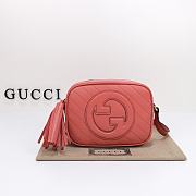 Gucci Blondie Small Shoulder Bag Pink Size 21x15.5x5 cm - 1