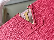 Louis Vuitton Capucines Mini M20845 Rose Pondichéry Pink Size 21*14*8cm - 3