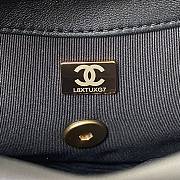 Chanel Mini Flap Bag Shoulder Bag Lambskin AS3205 Black Size 13-18-6cm - 4