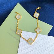Van Cleef & Arpels Vintage Alhambra Bracelet 5 Motifs Yellow Gold - 2