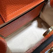 Gucci Diana Mini Tote Bag Orange ‎702732 Size 20*16*10cm - 5