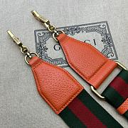 Gucci Diana Mini Tote Bag Orange ‎702732 Size 20*16*10cm - 3