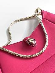 Bvlgari Serpenti Baia Shoulder Bag Pink Size 27.5 x 18 x 4.5 cm - 4
