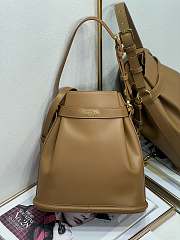 Dior Medium C'est Bag Golden Saddle CD-Embossed Calfskin Size 24x10x24.5 cm - 5