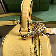 Gucci Blondie Top Handle Bag Yellow Size 17x15x9 cm - 5