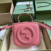 Gucci Blondie Top Handle Bag Pink Size 17x15x9 cm - 1