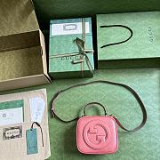 Gucci Blondie Top Handle Bag Pink Size 17x15x9 cm - 2