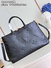 Louis Vuitton Trianon MM Black M46487 Size 36 x 22 x 9 cm - 4