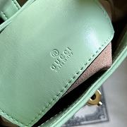 Gucci Jackie 1961 Mini Shoulder Bag Light Green Size 19x13x3cm - 3