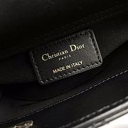 Dior Lady D-Joy Micro Bag Black Cannage Lambskin Size 16 x 9 x 5 cm - 5
