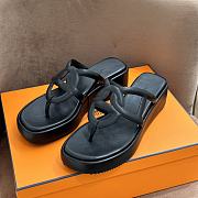 Hermes Gipsy Sandal Black - 1