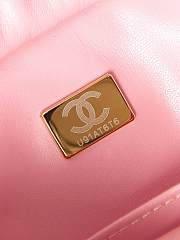 Chanel Small Camera Bag AS3768 Pink Size 20.5x13.5x7 cm - 3