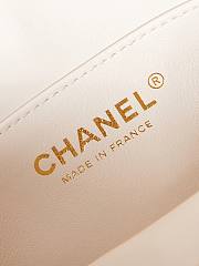 Chanel Small Camera Bag AS3768 White Size 20.5x13.5x7 cm - 2