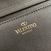 Valentino Loco Calfskin Shoulder Bag Black Size 27x13x6cm - 2