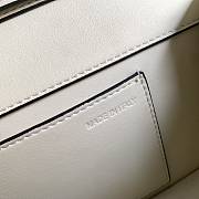 Valentino Loco Calfskin Shoulder Bag Light Ivory Size 27x13x6cm - 4