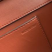 Valentino Loco Calfskin Shoulder Bag Gingerbread Size 27x13x6cm - 3