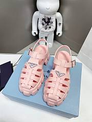 Prada Foam Rubber Sandals Alabaster Pink - 1