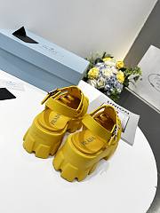 Prada Foam Rubber Sandals Yellow - 2