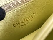 Chanel Top Handle Bag Light Yellow Size 17x25x12 cm - 4