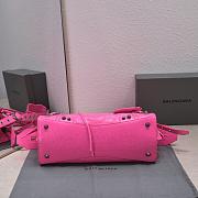 Balenciaga Neo Cagole Neon Pink Bag Size 32x21x13 cm - 4