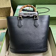 Gucci Diana Medium Tote Bag 750394 Black Size 31x27x15cm - 2