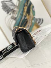 Chanel Mini 2.55 Handbag Black AS0874 size 15.5 × 20 × 6 cm - 5