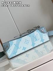 Louis Vuitton Steamer Wearable Wallet M22637 Crystal Blue Size 18x11x6.5cm - 3