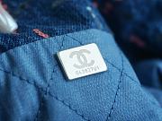Chanel 22 Handbag Denim Patchwork AS3261 Size 39 × 42 × 8 cm - 5