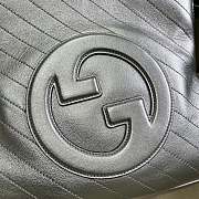 Gucci Blondie Small Tote Bag 751518 Silver Size 30x24x6 cm - 2