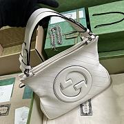 Gucci Blondie Small Tote Bag 751518 White Size 30x24x6 cm - 4