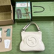 Gucci Blondie Small Tote Bag 751518 White Size 30x24x6 cm - 2
