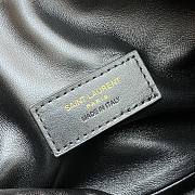 YSL Gaby Zipped Pouch In Quilted Lambskin Black Size 18 X 13 X 3,5 CM - 2