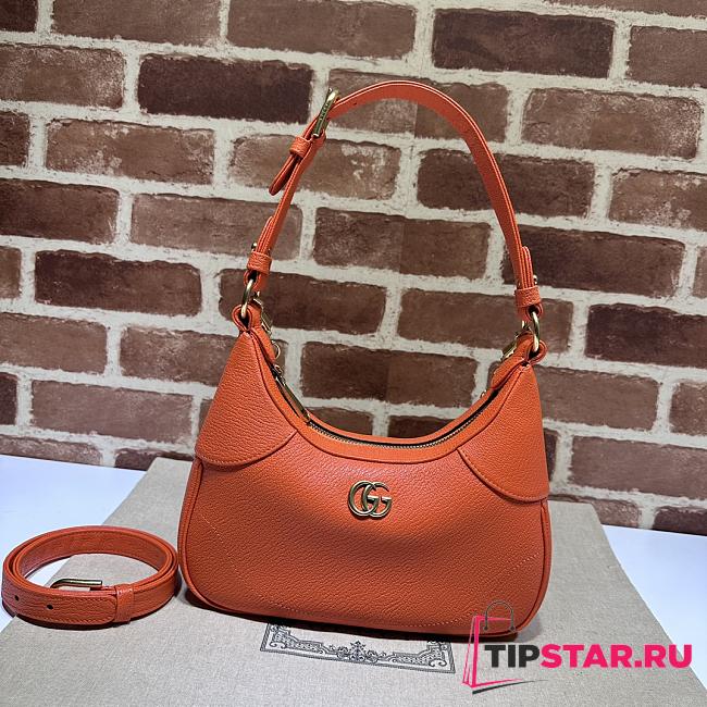 Gucci Aphrodite Small Shoulder Bag 731817 Orange Size 25*19*7cm - 1