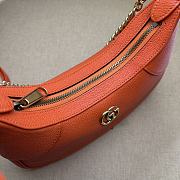 Gucci Aphrodite Small Shoulder Bag 731817 Orange Size 25*19*7cm - 2