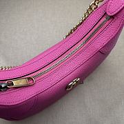 Gucci Aphrodite Small Shoulder Bag 731817 Pink Size 25*19*7cm - 3