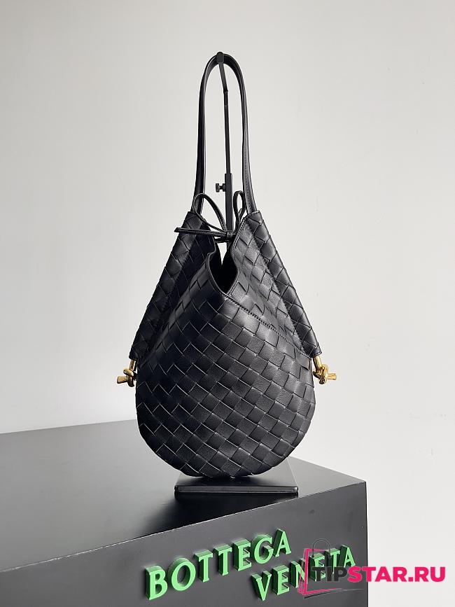 Bottega Veneta Small Solstice Shoulder Bag Black Size 26*30*2cm - 1