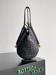 Bottega Veneta Small Solstice Shoulder Bag Black Size 26*30*2cm - 1