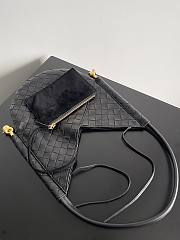 Bottega Veneta Small Solstice Shoulder Bag Black Size 26*30*2cm - 4