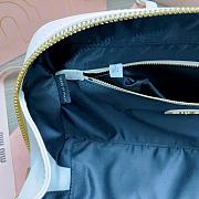 Miumiu Arcadie Matelassé Nappa Leather Bag White Size 12*27*9 cm - 4