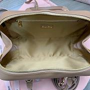 Miumiu Arcadie Matelassé Nappa Leather Bag Caramel Size 12*27*9 cm - 3