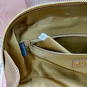 Miumiu Arcadie Matelassé Nappa Leather Bag Caramel Size 12*27*9 cm - 2