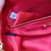 Miumiu Arcadie Matelassé Nappa Leather Bag Red Size 10.5*22*7.5 cm - 2