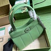 Gucci Petite Gg Small Tote Bag Light Green Size 745918 Size 28x21x6.5cm - 5