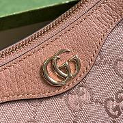 Gucci Ophidia GG Small Handbag Pink 735145 Size 25x 15x 6.5cm - 2